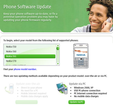 nokia update software download